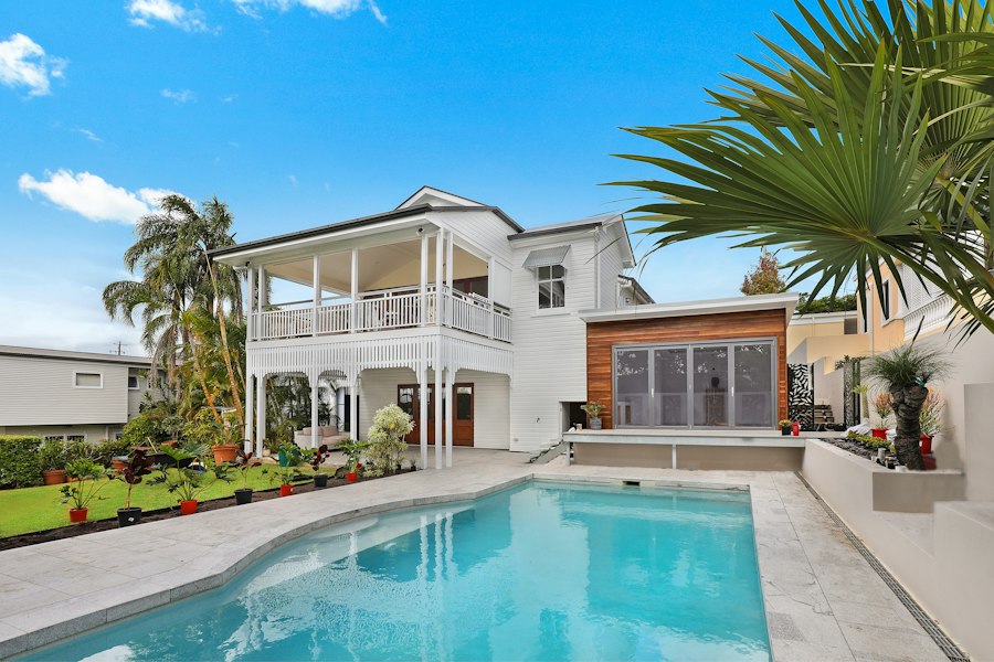 Modern residential property exterior